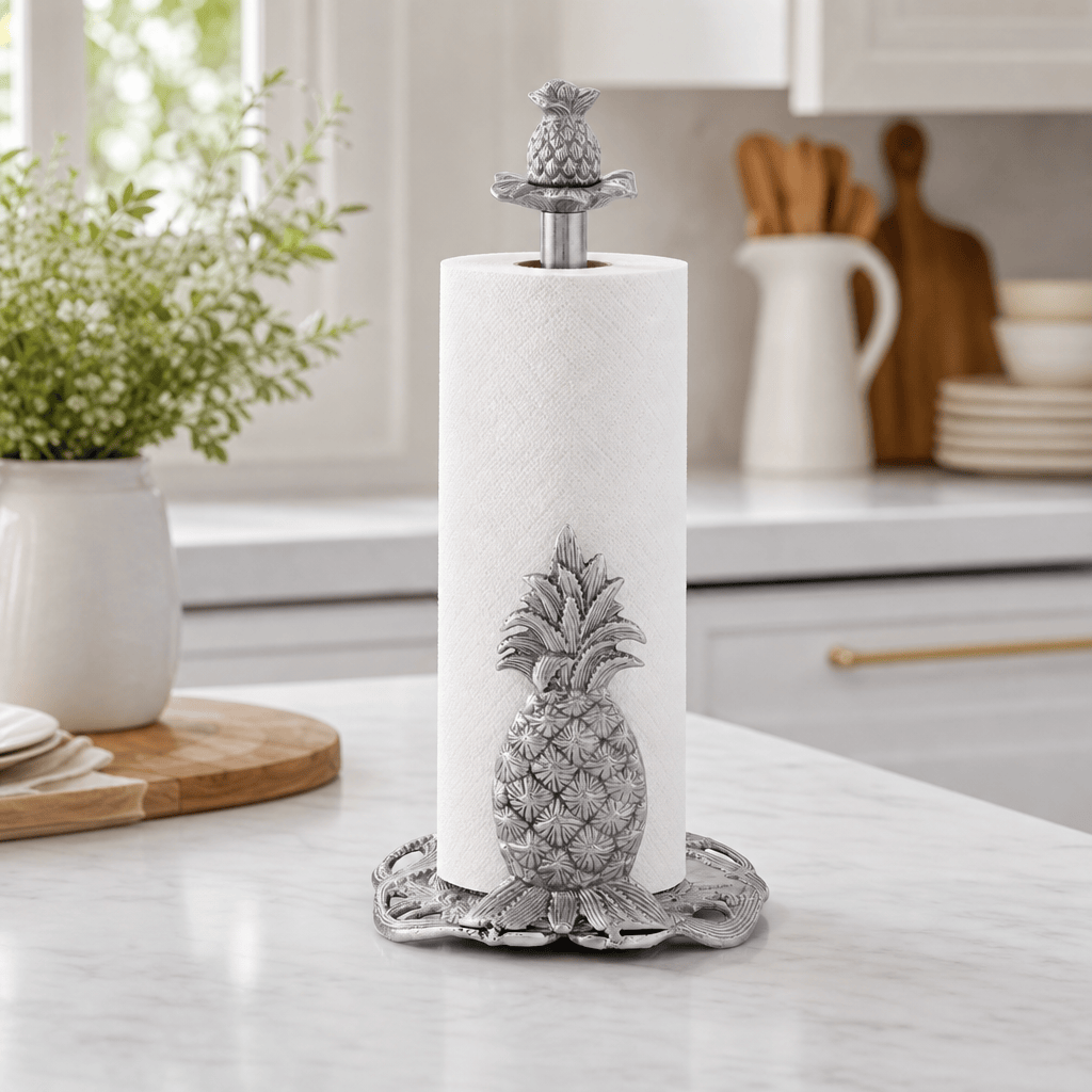 Arthur Court Pineapple Pineapple Paper Towel Holder