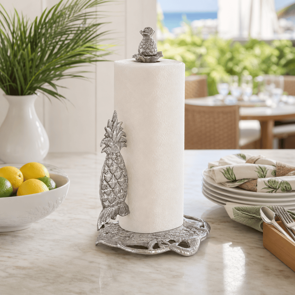 Arthur Court Pineapple Pineapple Paper Towel Holder