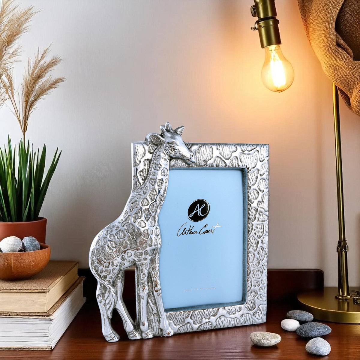Arthur Court Safari Giraffe Frame