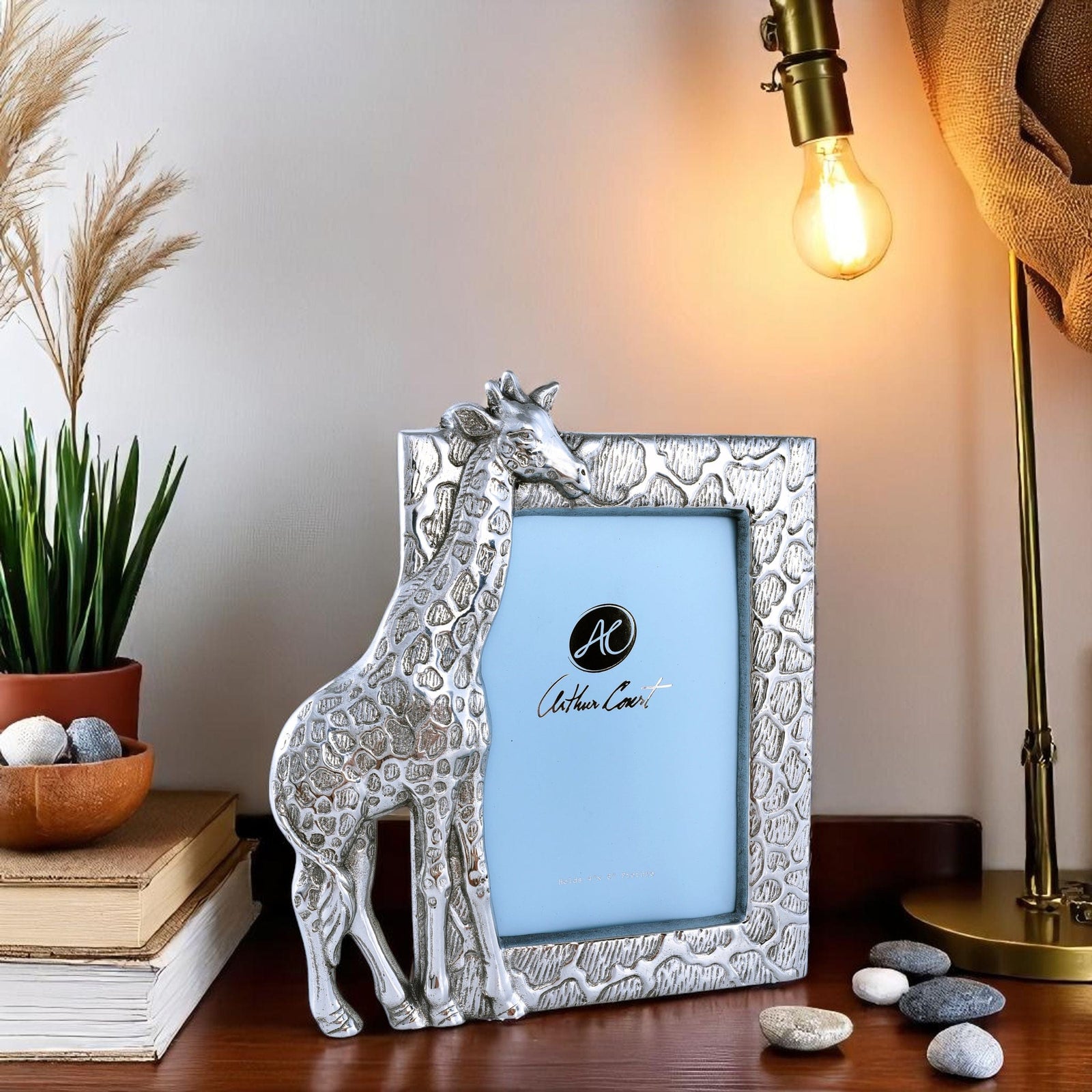 Arthur Court Safari Giraffe Frame