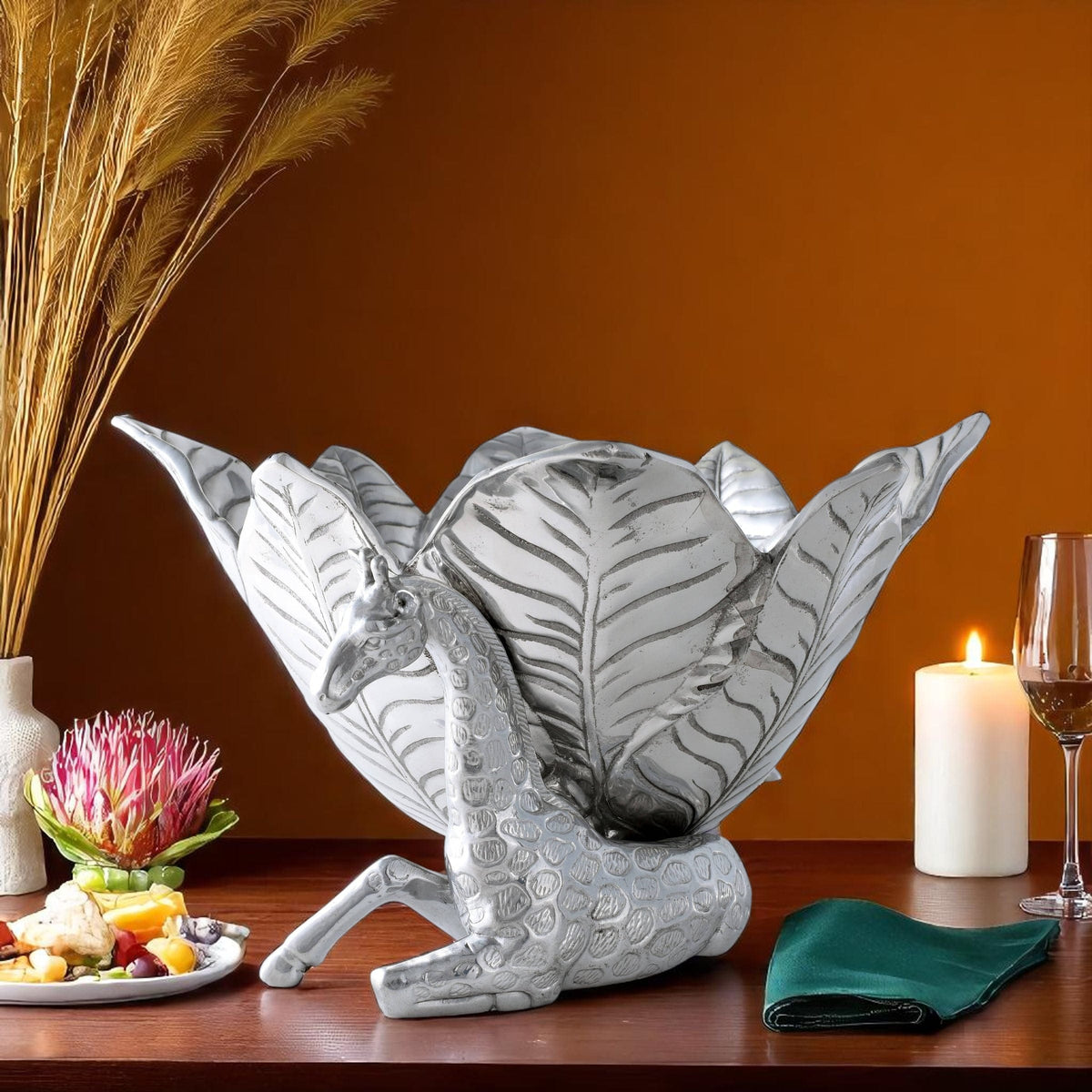 Arthur Court Safari Giraffe Ice Bucket