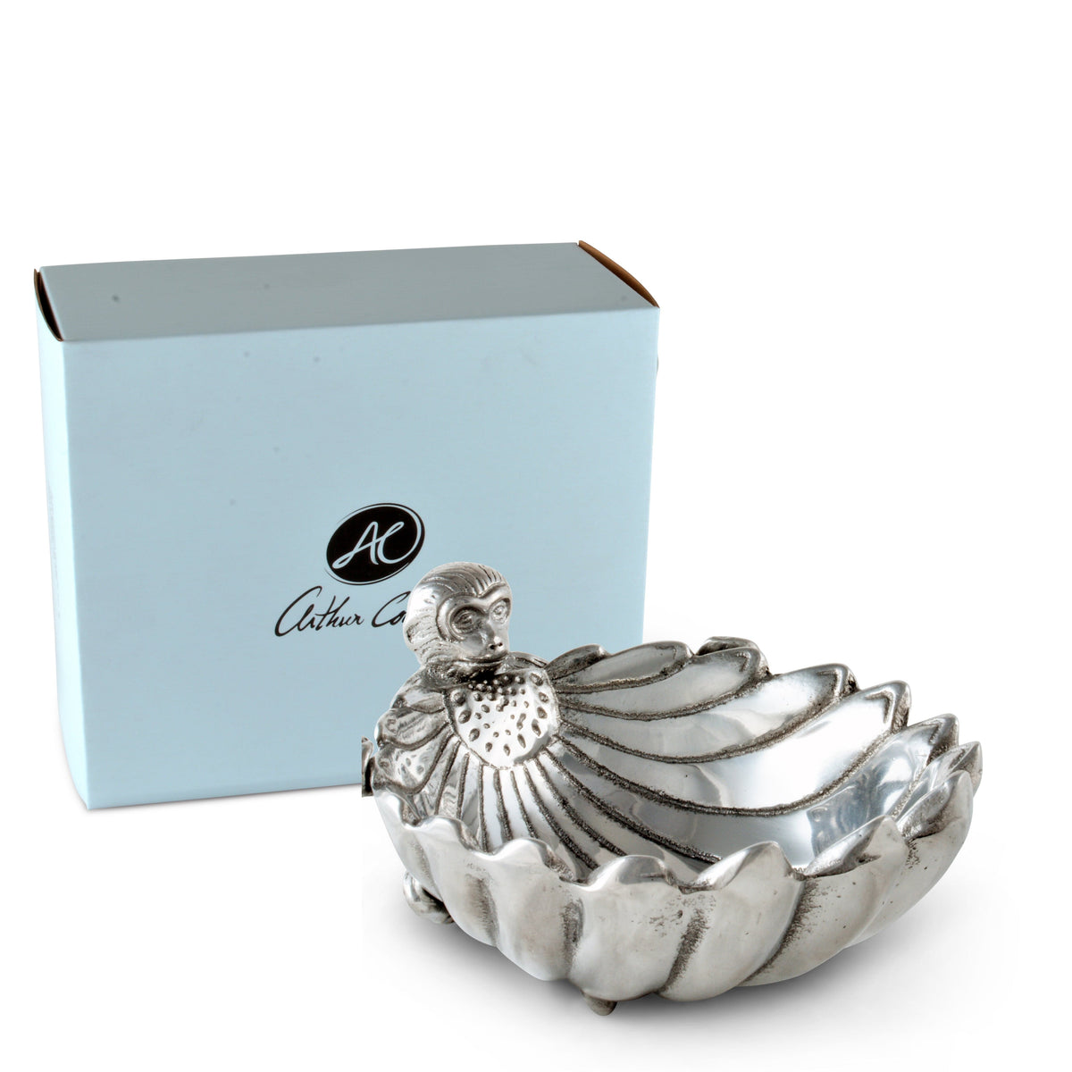 Arthur Court Safari Monkey Nut Bowl