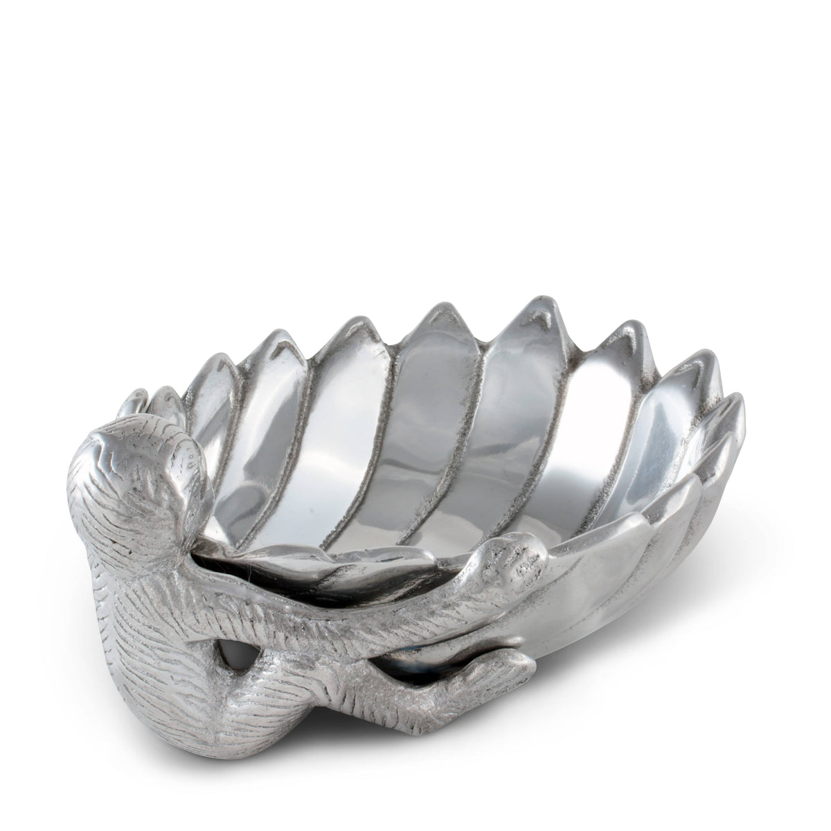 Arthur Court Safari Monkey Nut Bowl