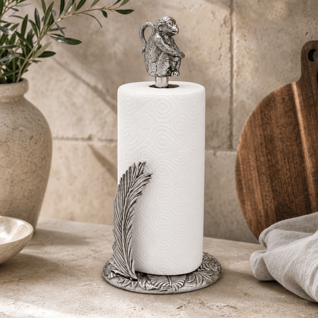 Arthur Court Safari Monkey Towel Holder