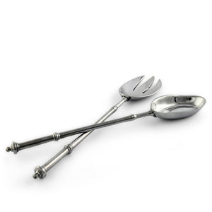 Arthur Court Salad Serving Set Beaded Serving Set