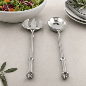 Arthur Court Salad Serving Set Beaded Serving Set