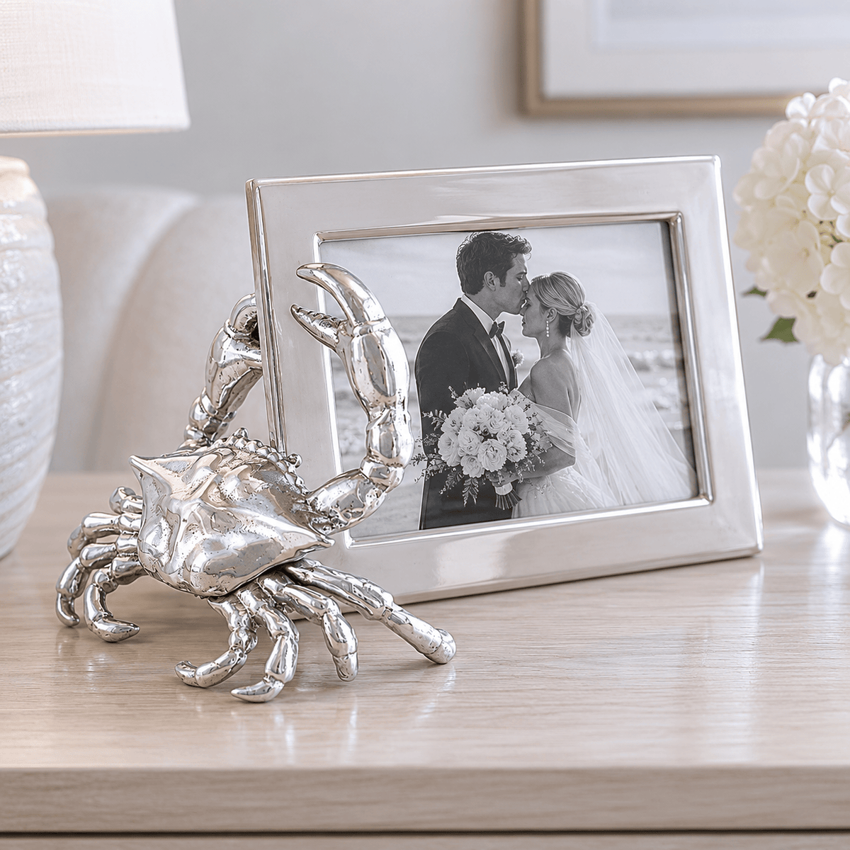 Arthur Court Sea and Shore 4x6 Crab Picture Frame