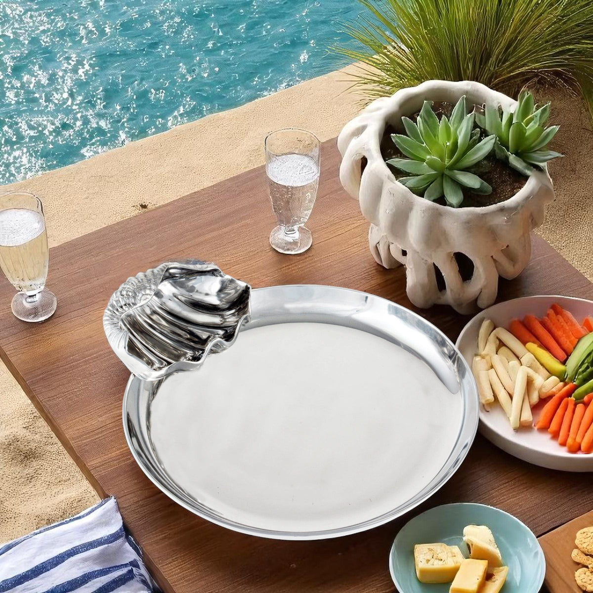 Arthur Court Sea and Shore Clam Chip and Dip