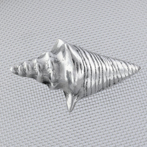 Arthur Court Sea and Shore Conch Shell Stainless Mesh Picnic Cover
