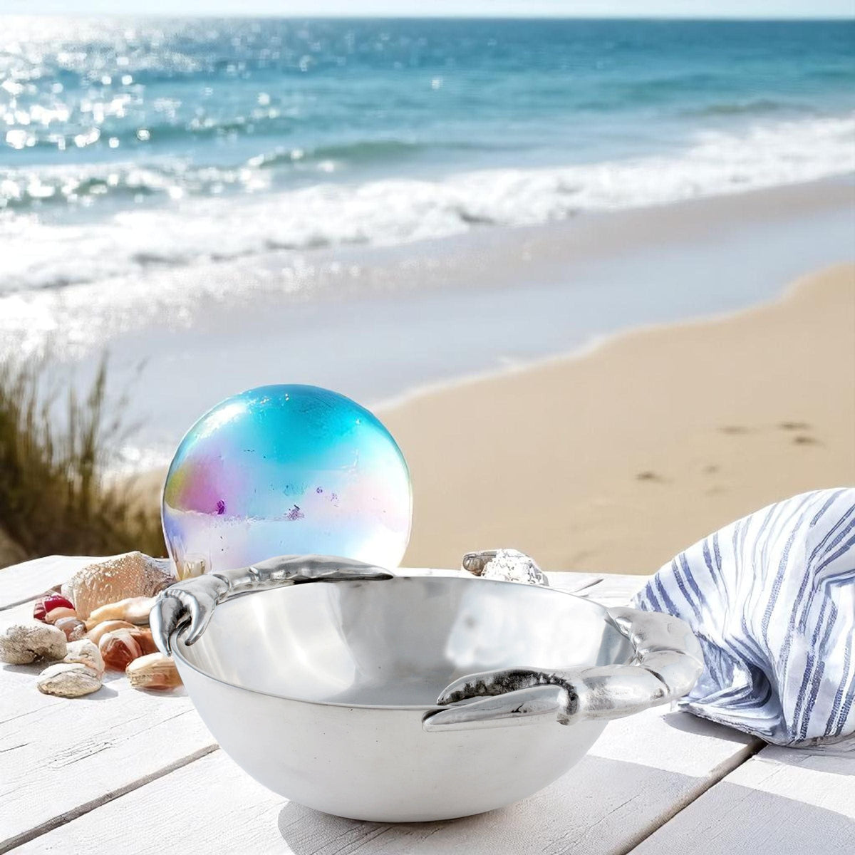 Arthur Court Sea and Shore Crab 10-1/2 Bowl