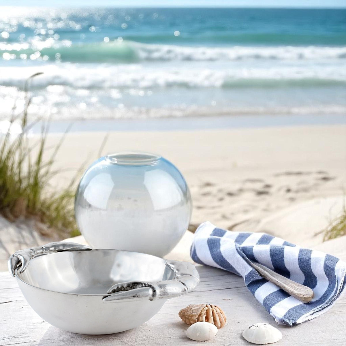 Arthur Court Sea and Shore Crab 10-1/2 Bowl