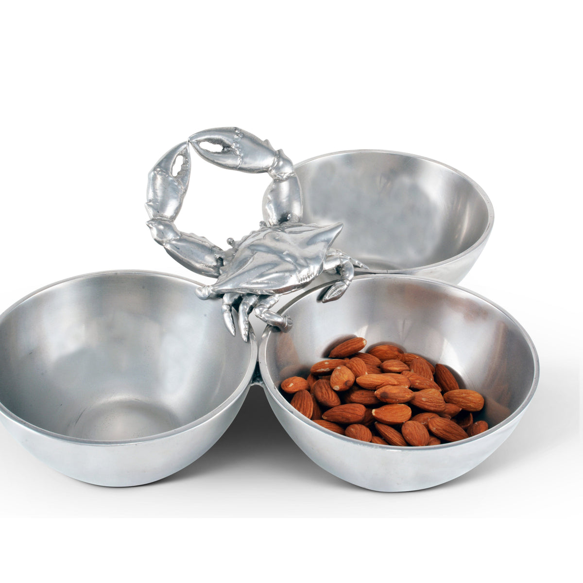 Arthur Court Sea and Shore Crab 3-Bowl Bowl