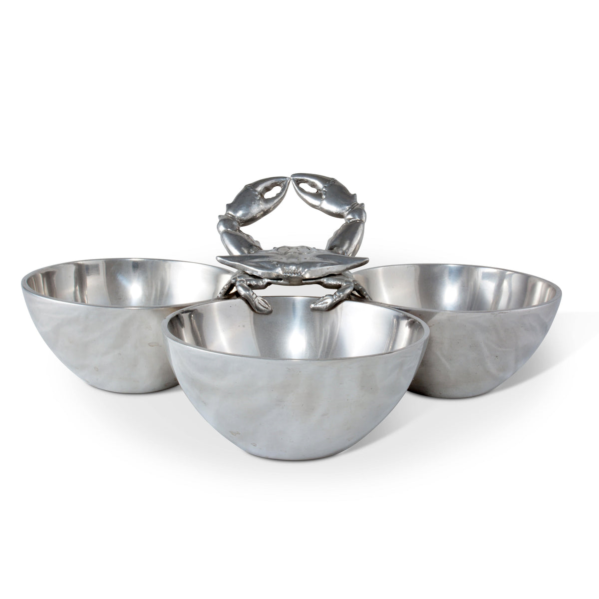 Arthur Court Sea and Shore Crab 3-Bowl Bowl