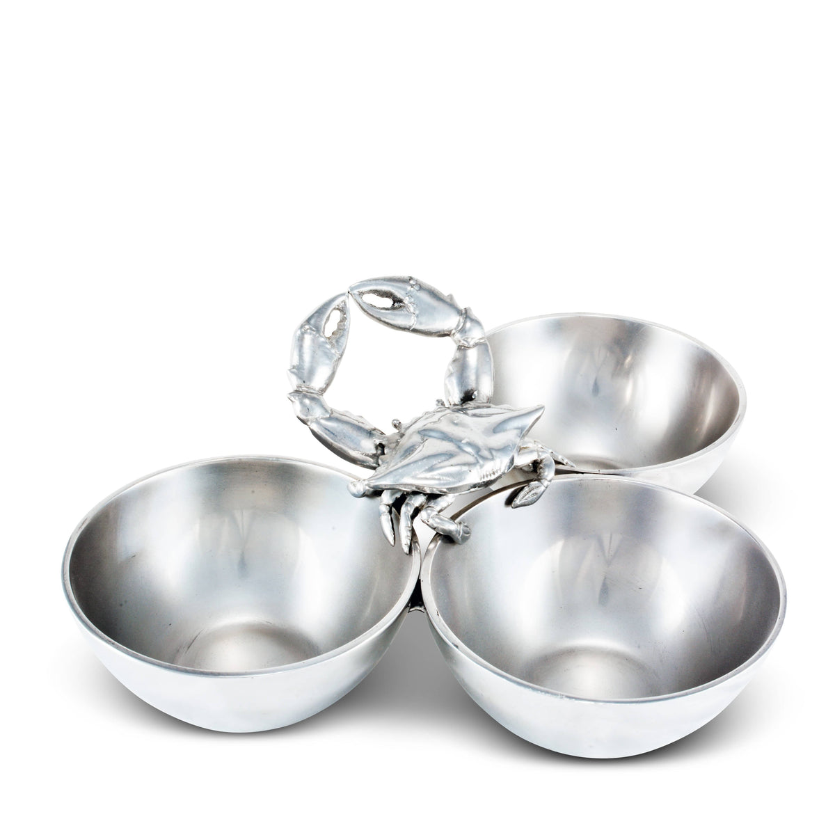 Arthur Court Sea and Shore Crab 3-Bowl Bowl