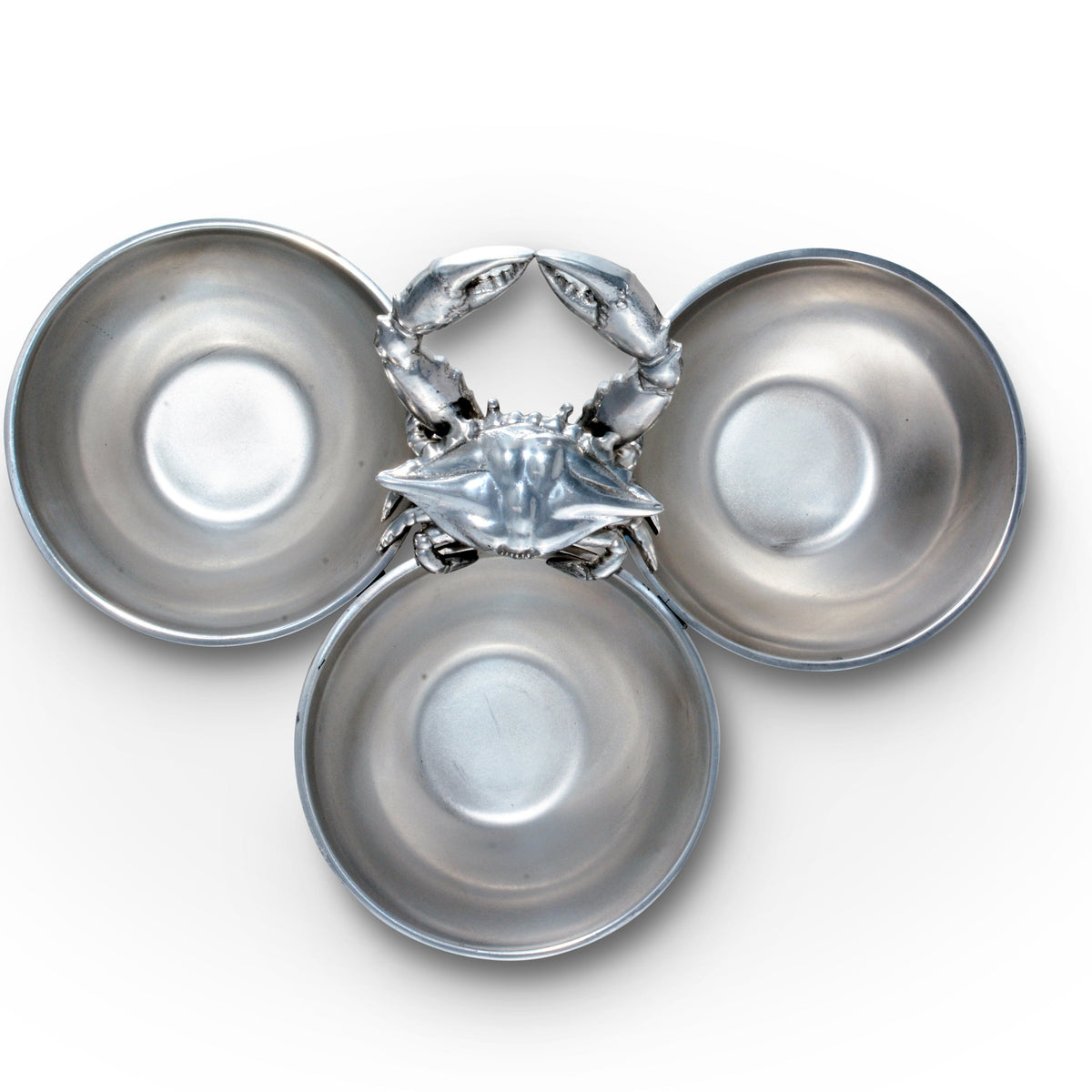 Arthur Court Sea and Shore Crab 3-Bowl Bowl