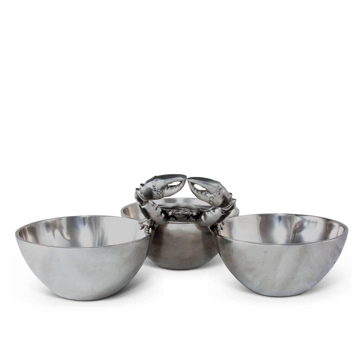 Arthur Court Sea and Shore Crab 3-Bowl Bowl