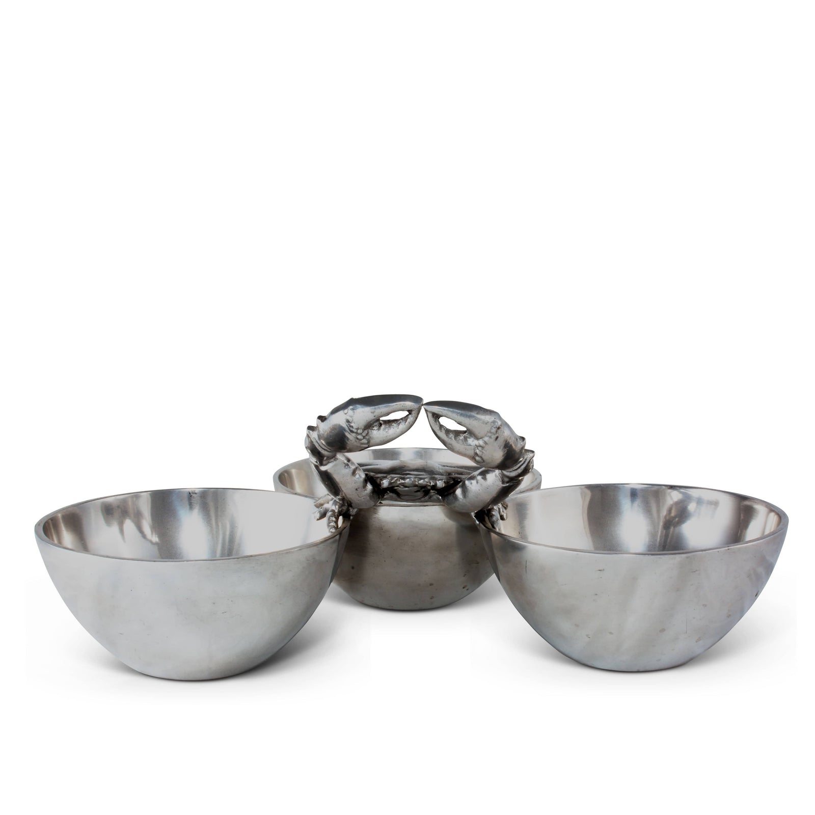 Arthur Court Sea and Shore Crab 3-Bowl Bowl