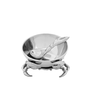 Arthur Court Sea and Shore Crab 3-Piece Condiment Set