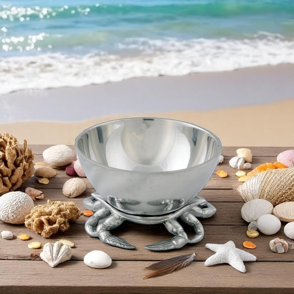 Arthur Court Sea and Shore Crab 5-1/2 Bowl