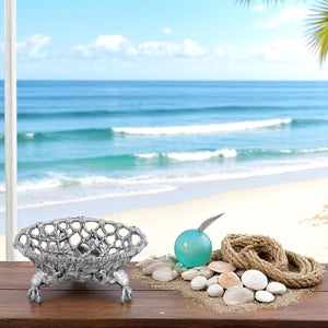 Arthur Court Sea and Shore Crab and Net Fruit Basket
