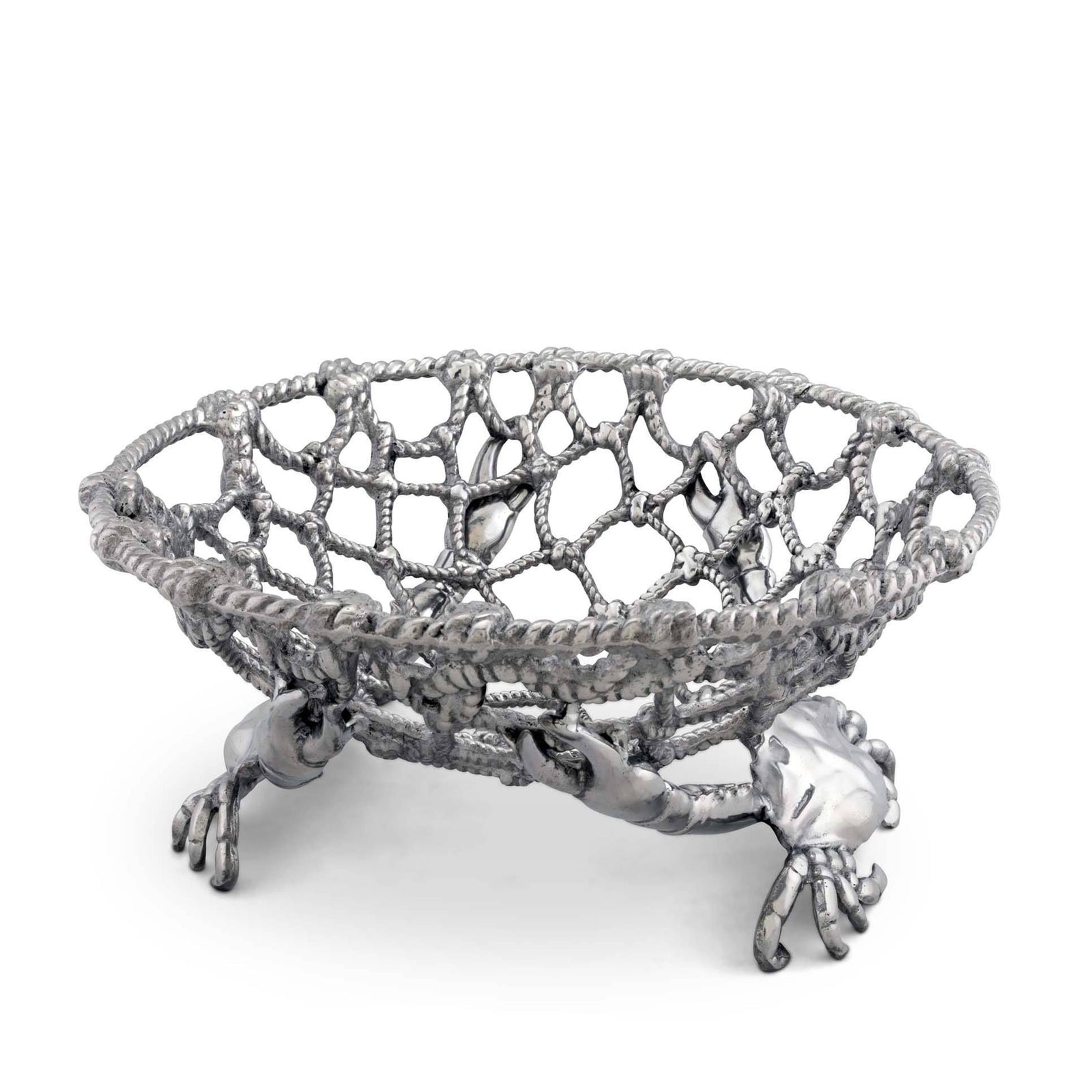 Arthur Court Sea and Shore Crab and Net Fruit Basket