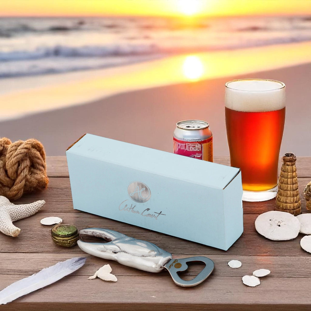 Arthur Court Sea and Shore Crab Claw Bottle Opener