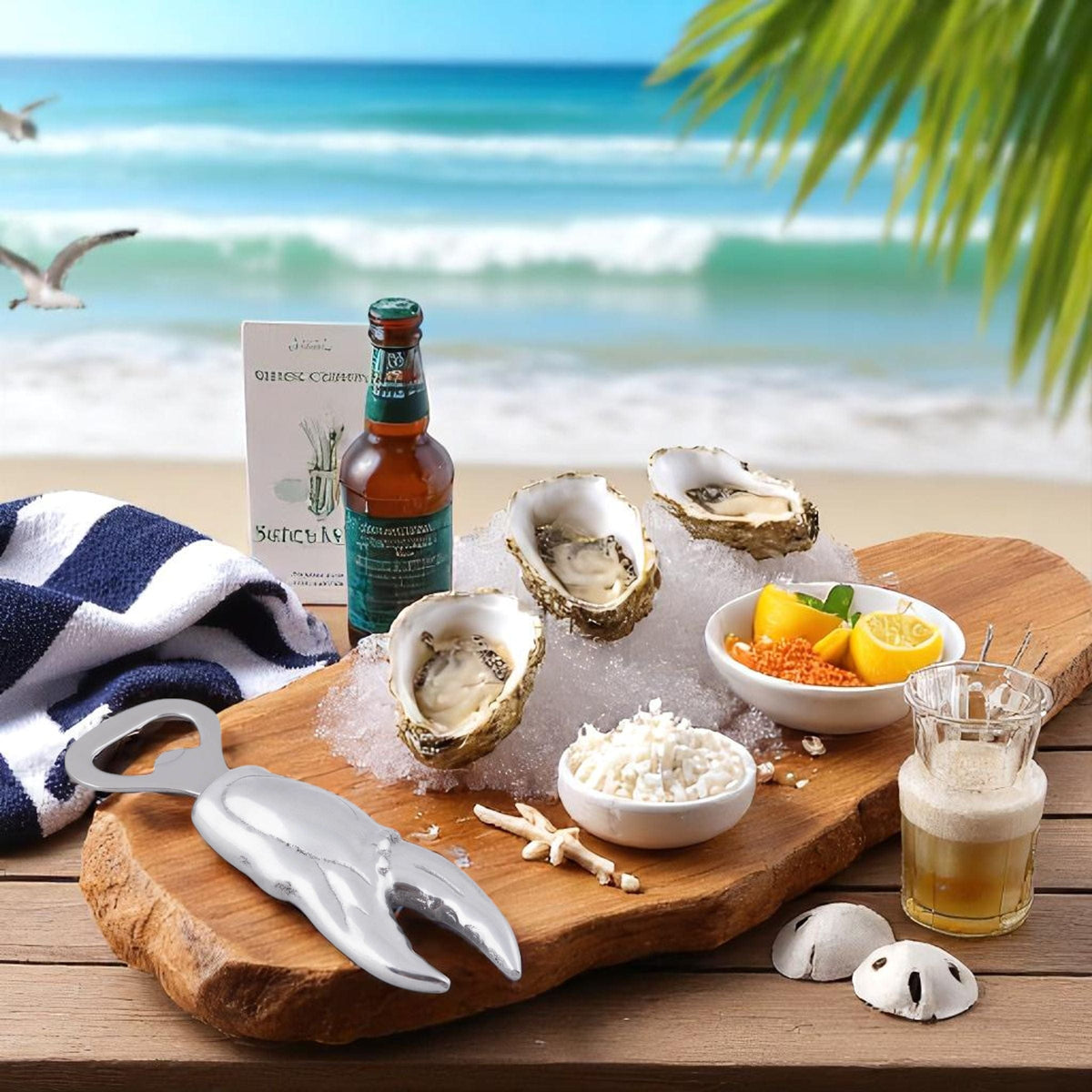 Arthur Court Sea and Shore Crab Claw Bottle Opener