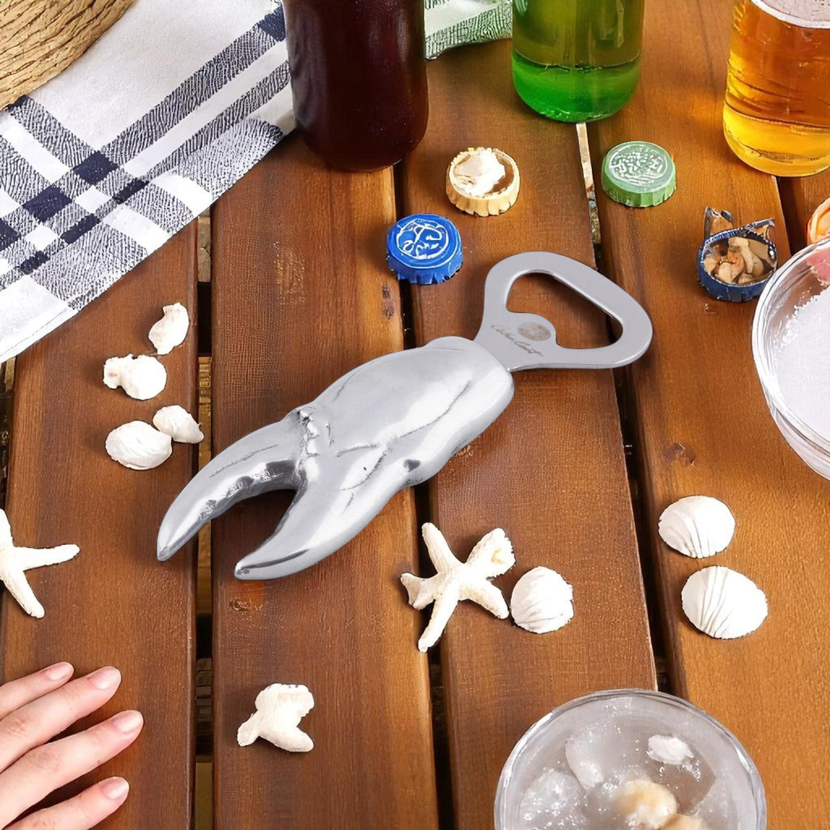 Arthur Court Sea and Shore Crab Claw Bottle Opener