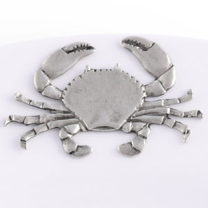 Arthur Court Sea and Shore Crab Melamine Lunch Plates - Set of 4