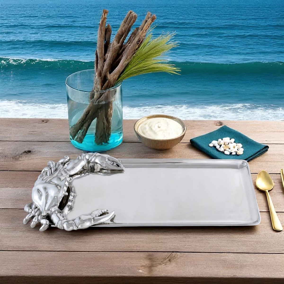 Arthur Court Sea and Shore Crab Oblong Tray