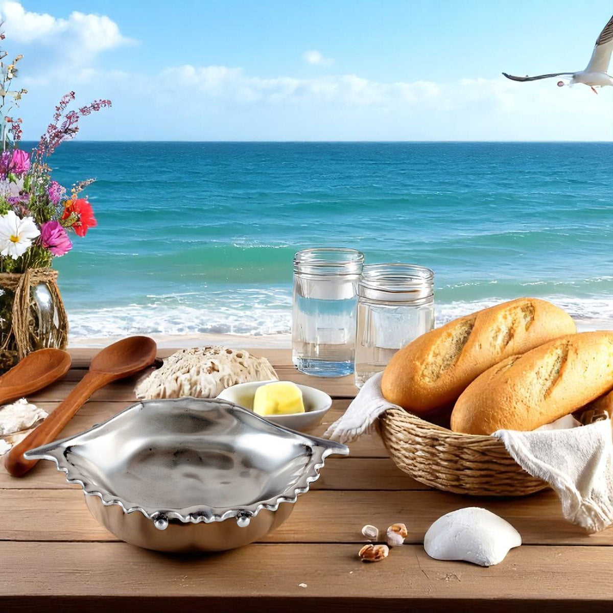 Arthur Court Sea and Shore Crab Small Bowl