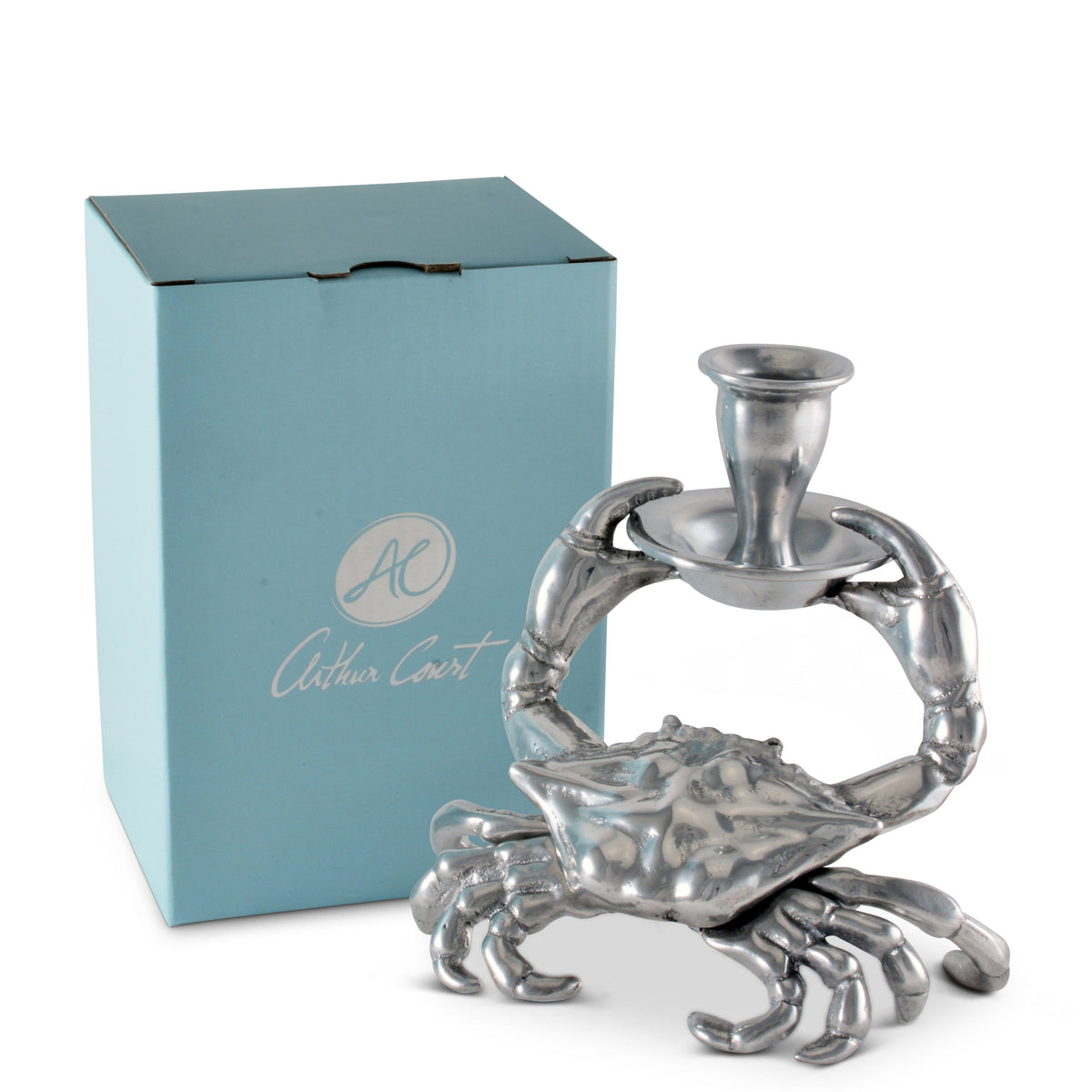 Arthur Court Sea and Shore Crab Taper Candle Holders