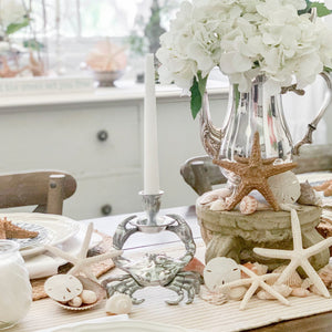 Arthur Court Sea and Shore Crab Taper Candle Holders