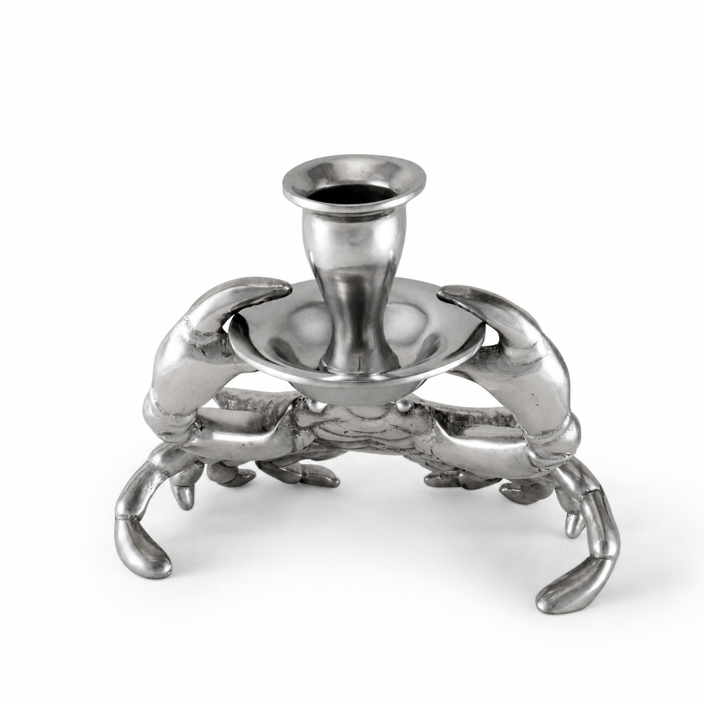Arthur Court Sea and Shore Crab Taper Candle Holders