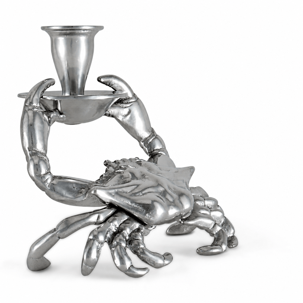 Arthur Court Sea and Shore Crab Taper Candle Holders