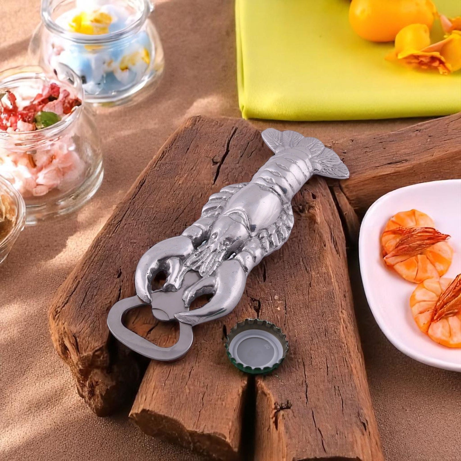 Arthur Court Sea and Shore Crawdad Bottle Opener