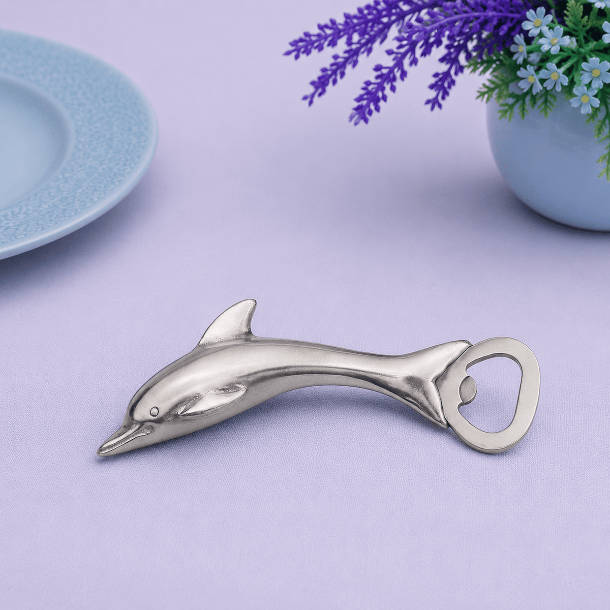 Arthur Court Sea and Shore Dolphin Bottle Opener