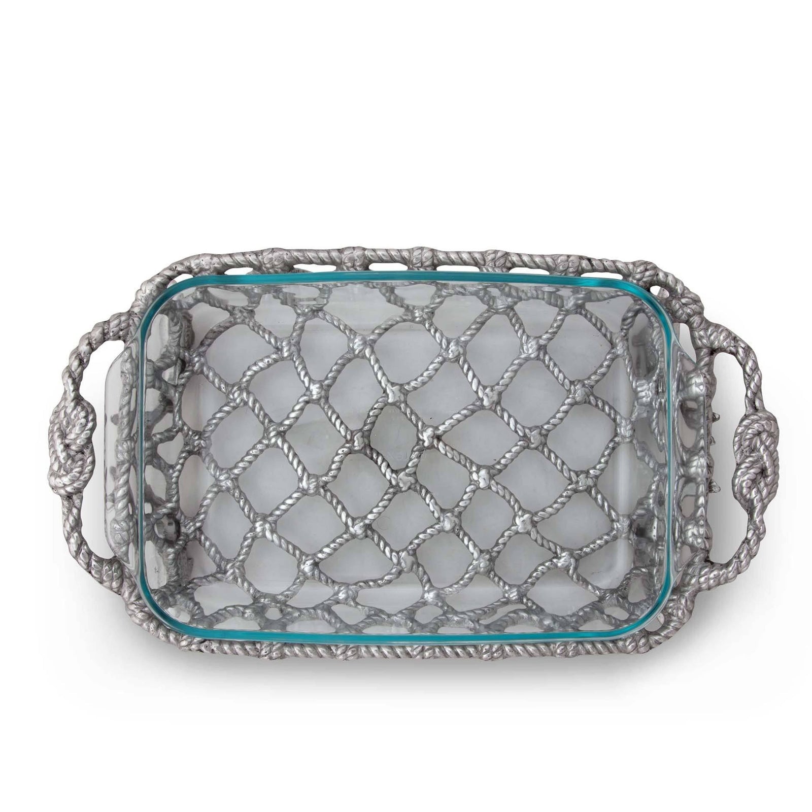 Arthur Court Sea and Shore Fish Net Casserole / Pyrex Holder
