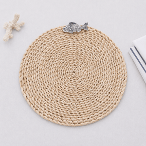 Arthur Court Sea and Shore Fish Twisted Seagrass Placemats - set of 4