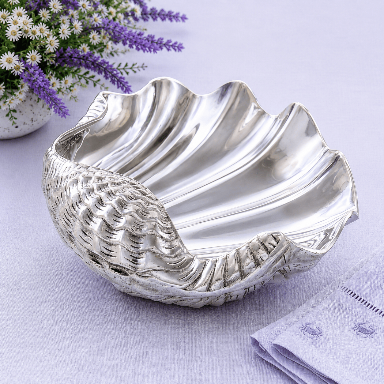 Arthur Court Sea and Shore Giant Clam Bowl