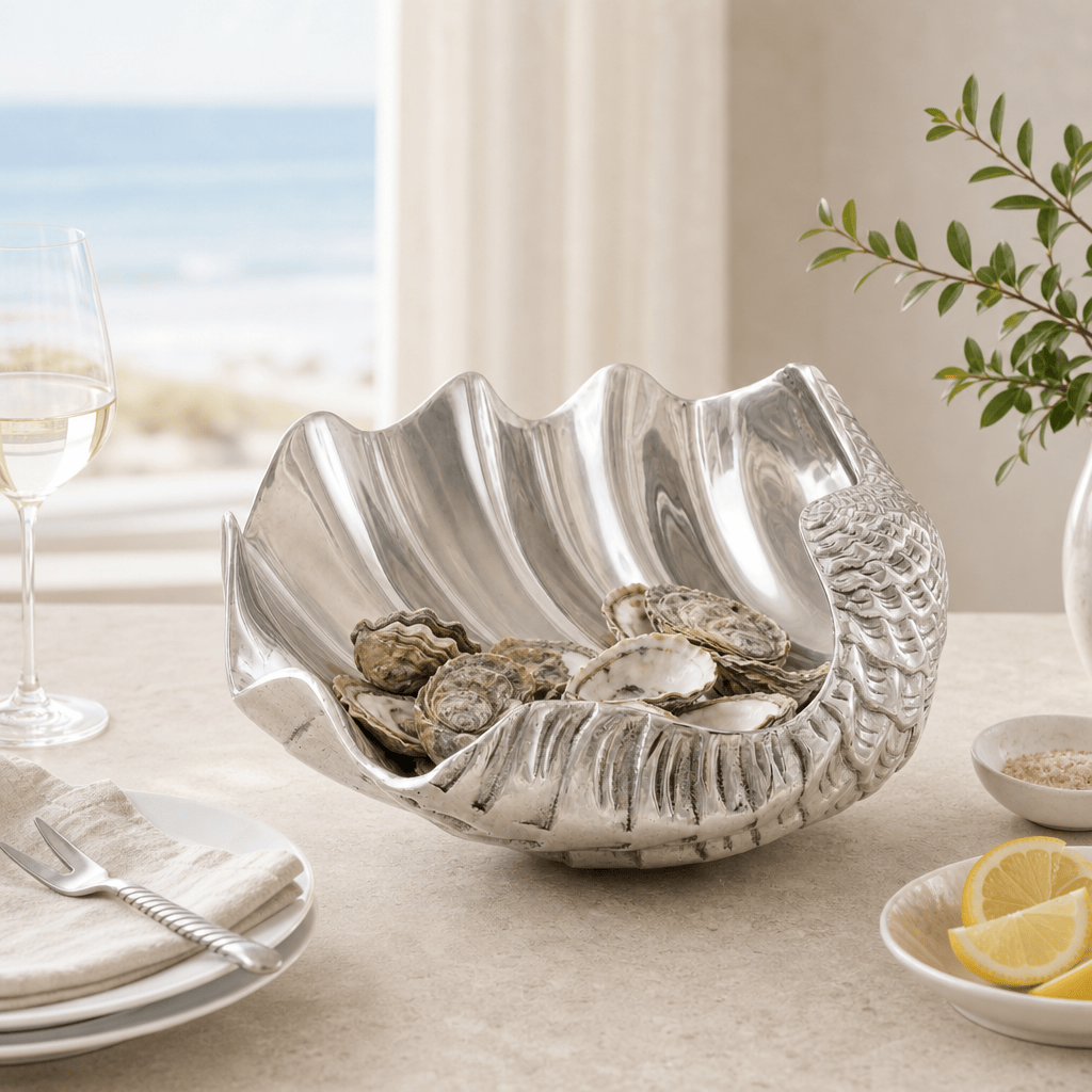 Arthur Court Sea and Shore Giant Clam Bowl