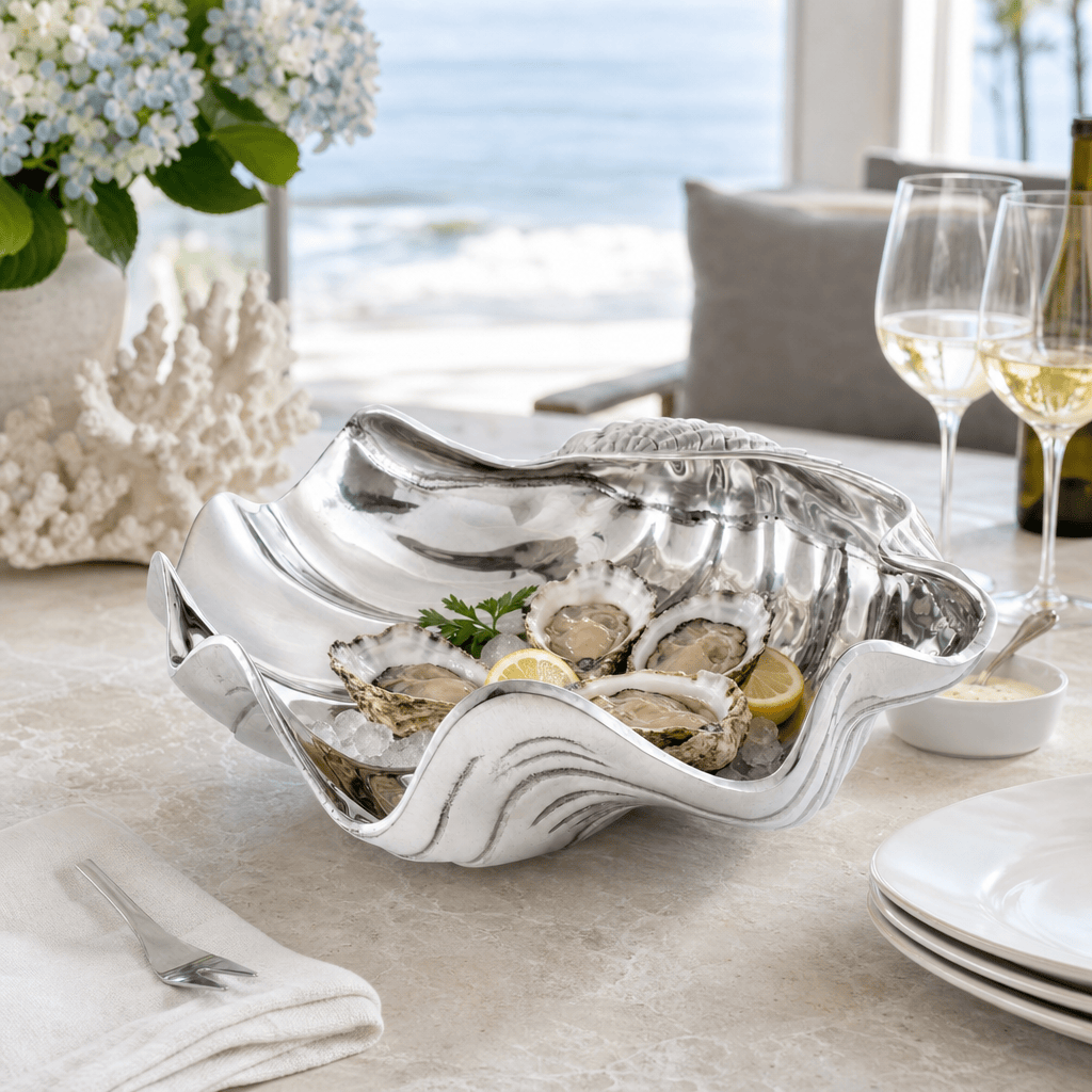 Arthur Court Sea and Shore Giant Clam Bowl