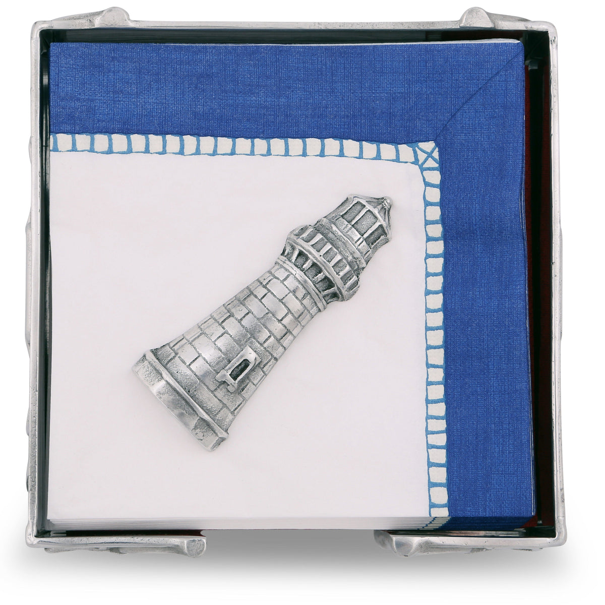 Arthur Court Sea and Shore Lighthouse Napkin Weight