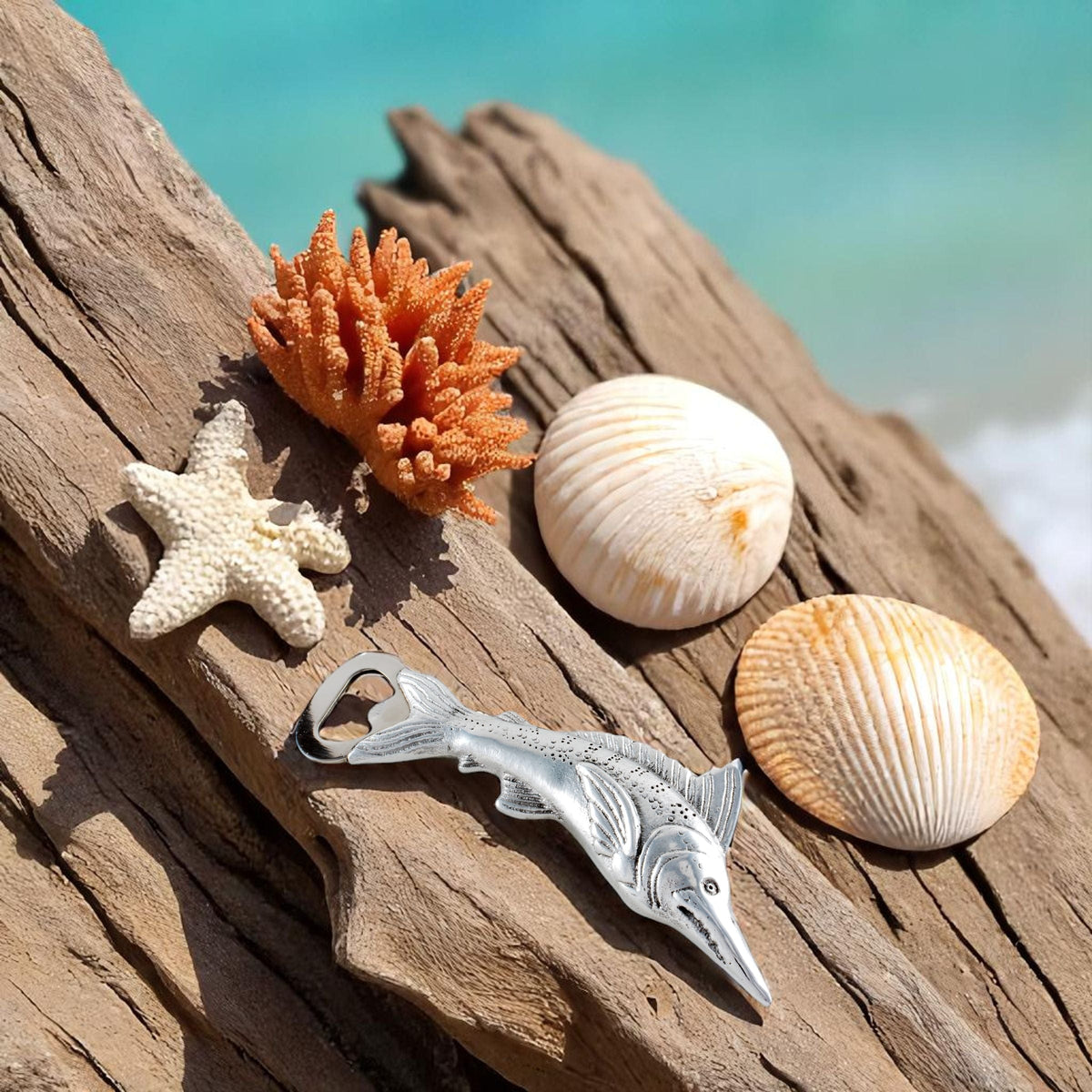 Arthur Court Sea and Shore Marlin Bottle Opener