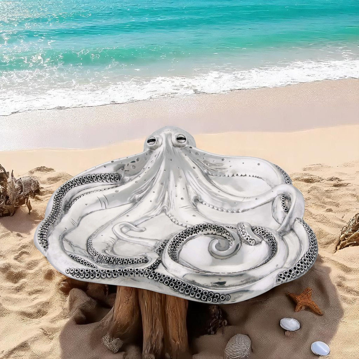 Arthur Court Sea and Shore Octopus Chip and Dip