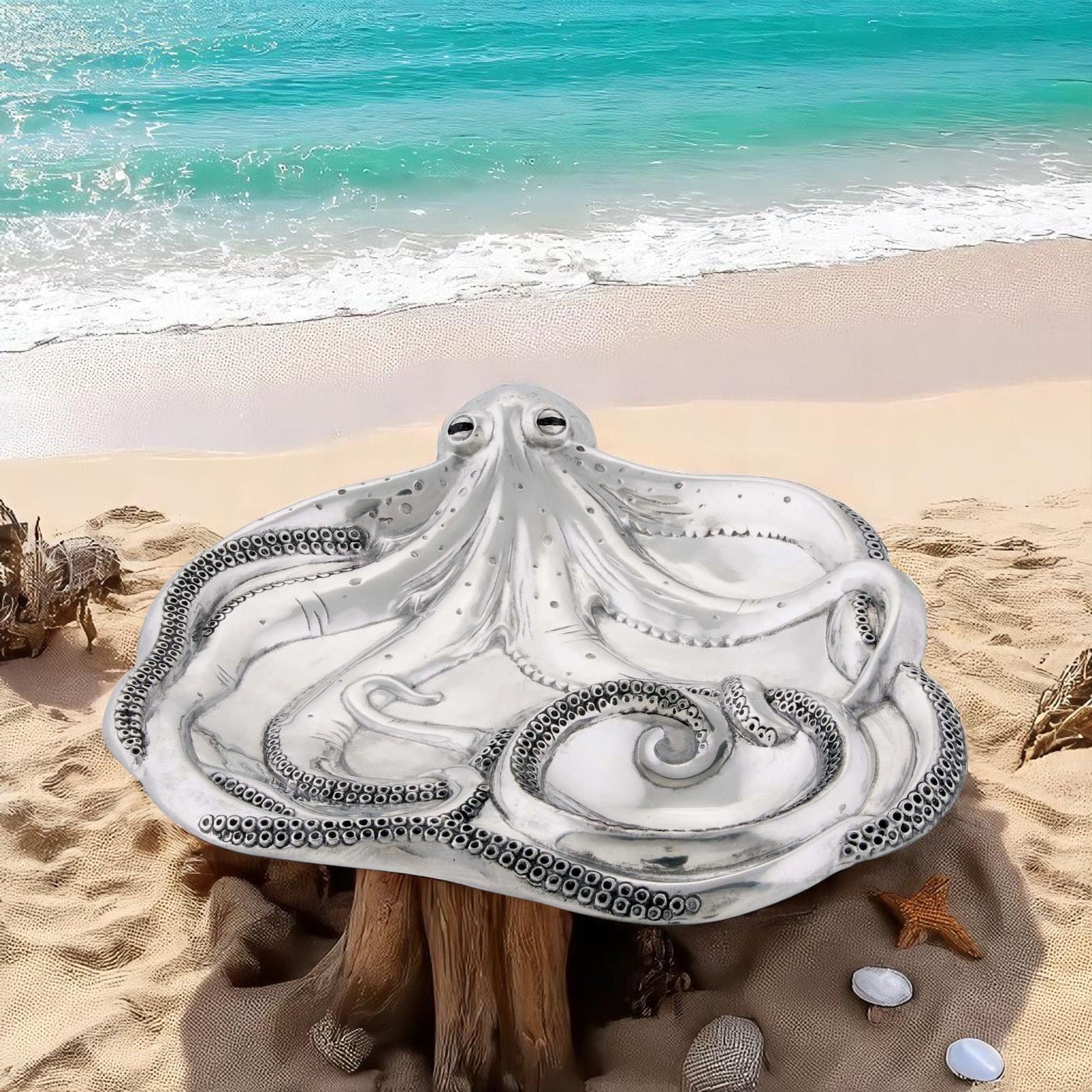 Arthur Court Sea and Shore Octopus Chip and Dip