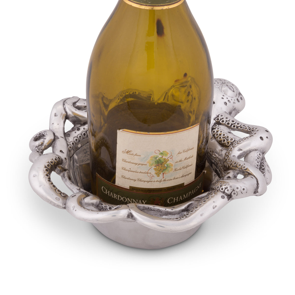 Arthur Court Sea and Shore Octopus Wine Coaster