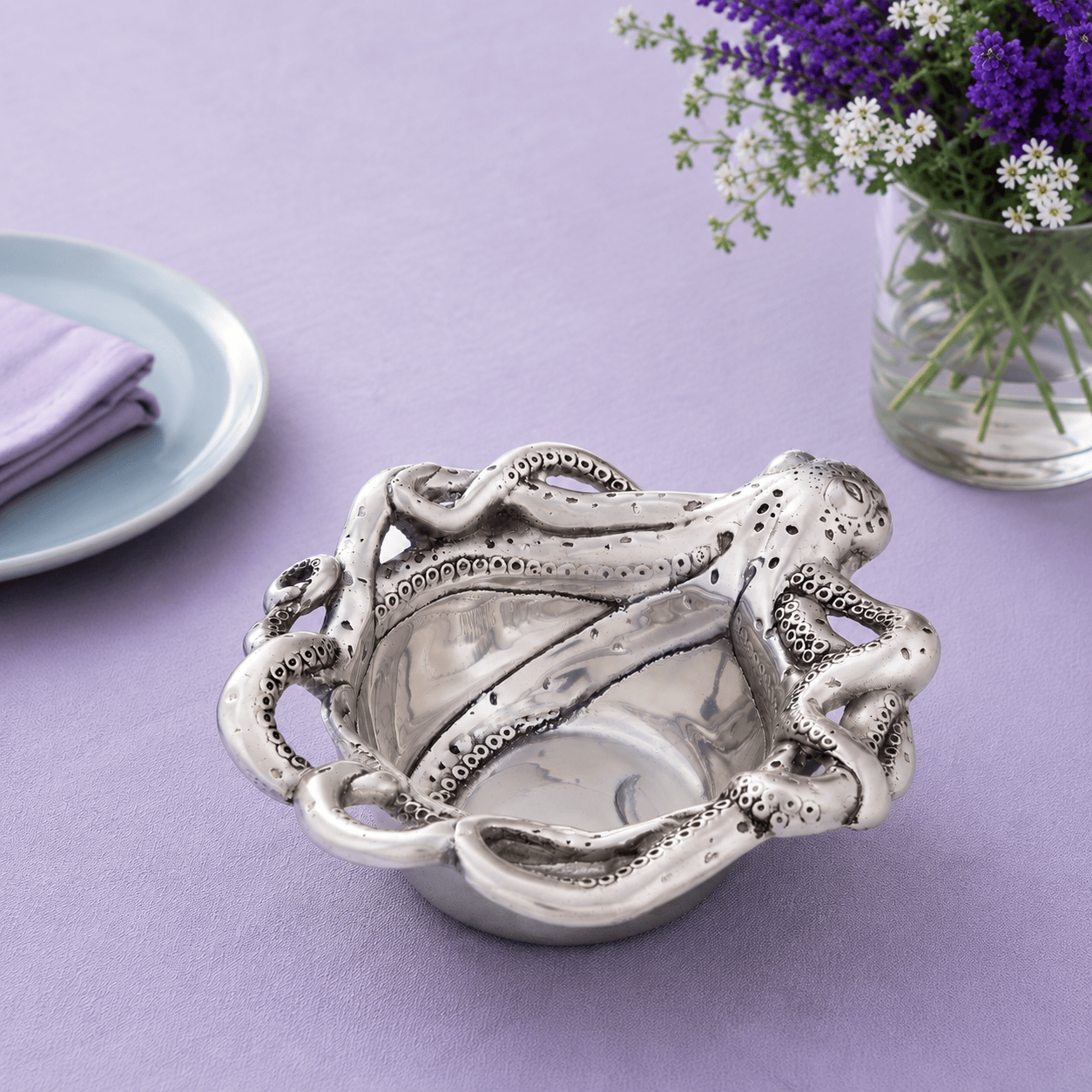 Arthur Court Sea and Shore Octopus Wine Coaster