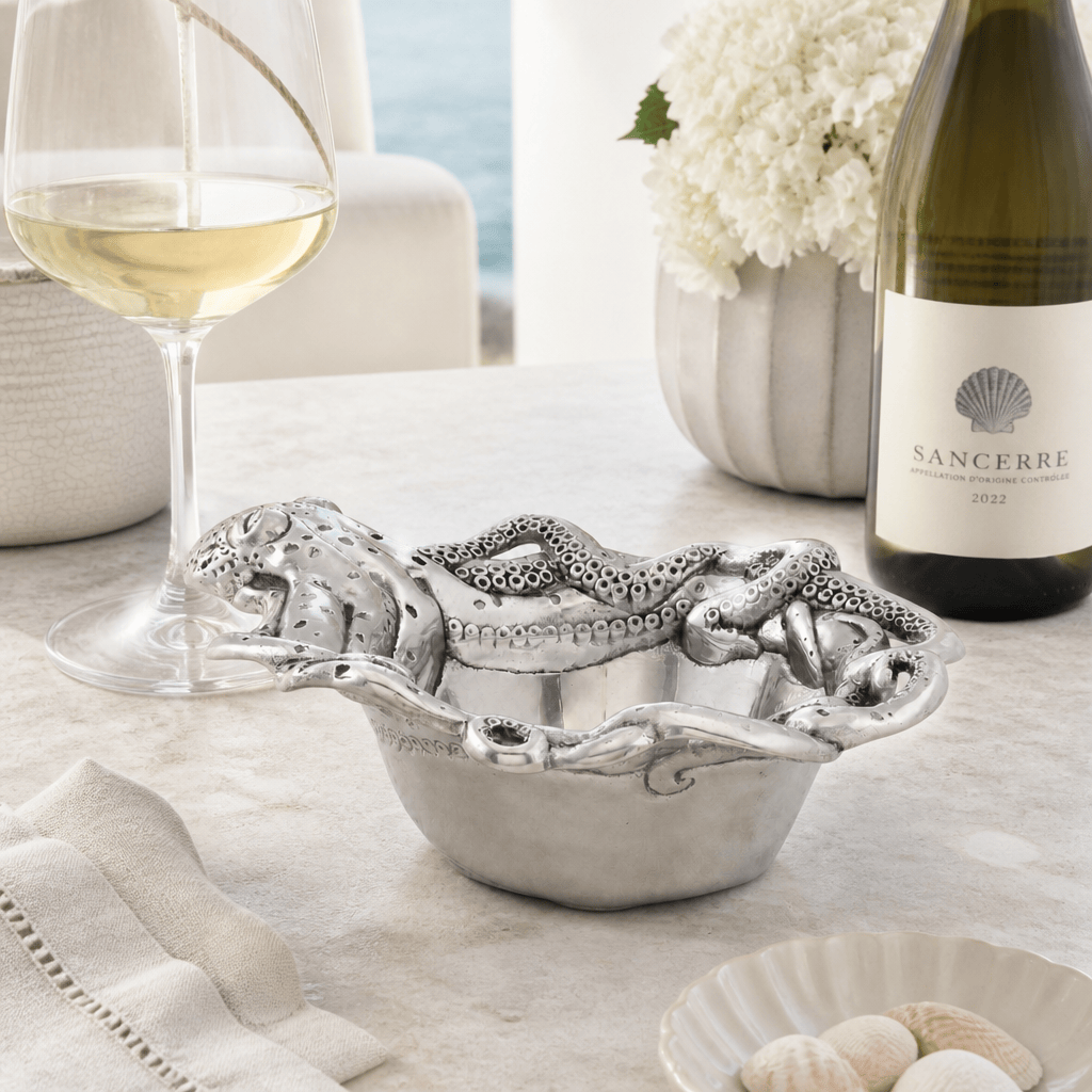 Arthur Court Sea and Shore Octopus Wine Coaster