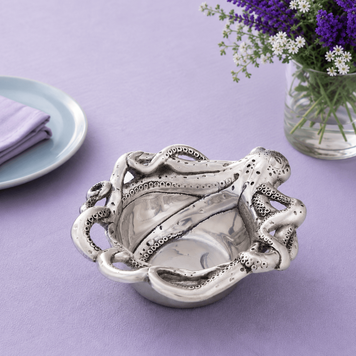 Arthur Court Sea and Shore Octopus Wine Coaster